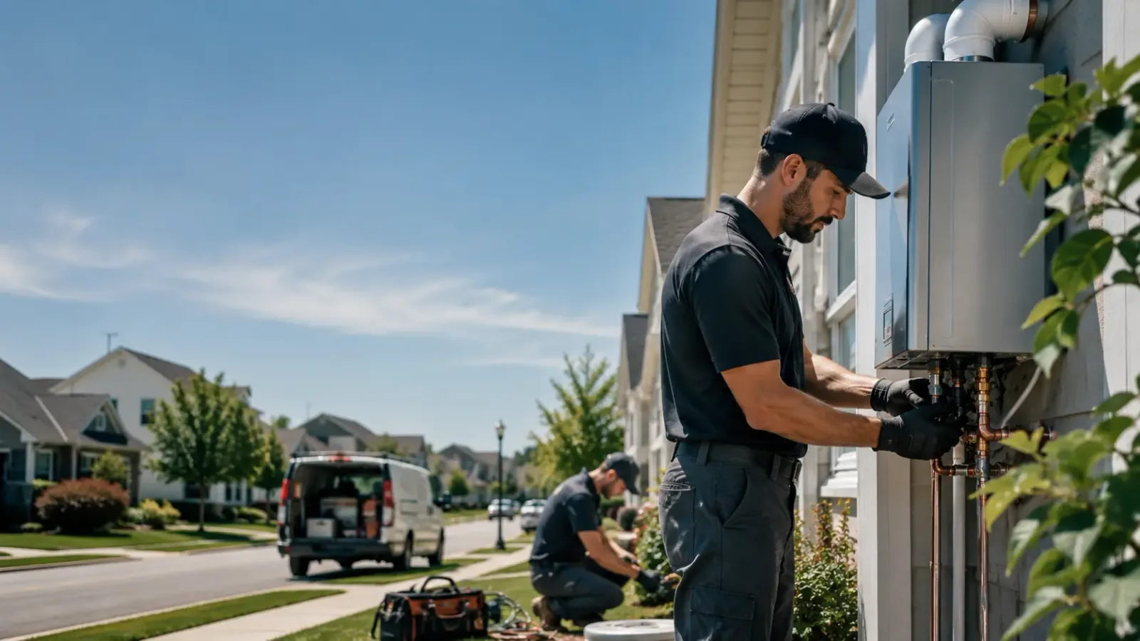 Tankless Water Heater Installation in Mason, TX